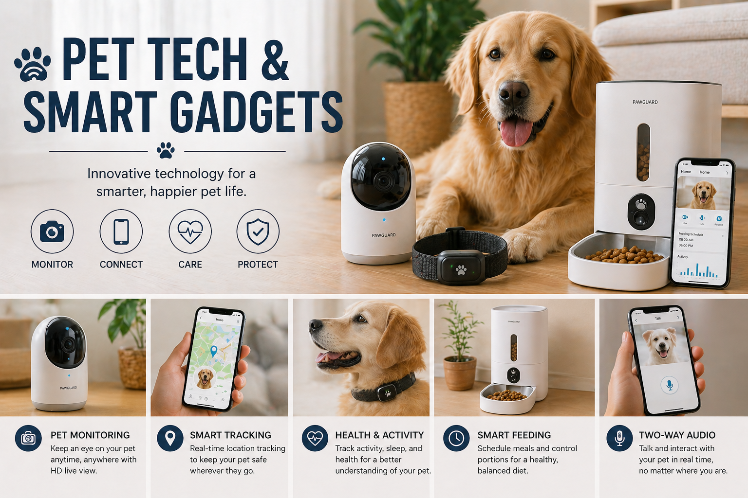 Pet Tech & Smart Gadgets