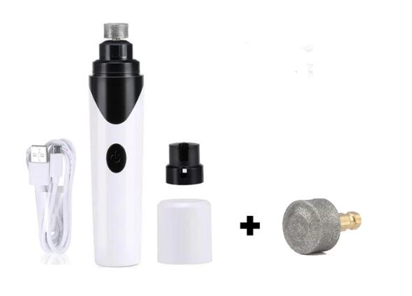 Electric Pet Nail Grinder, Safe & Quiet Dog Nail Trimmer for Cats & Dogs