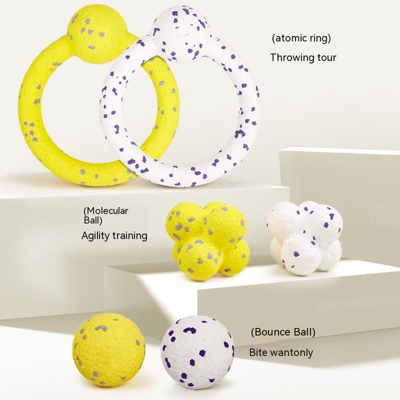 Tough Dog Chew Ball Bite Resistant Toy for Aggressive Chewers Interactive Fun Durable Pet Toy