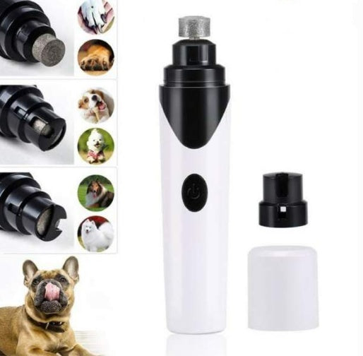 Electric Pet Nail Grinder, Safe & Quiet Dog Nail Trimmer for Cats & Dogs